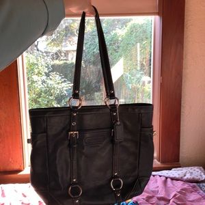 Coach leather bag